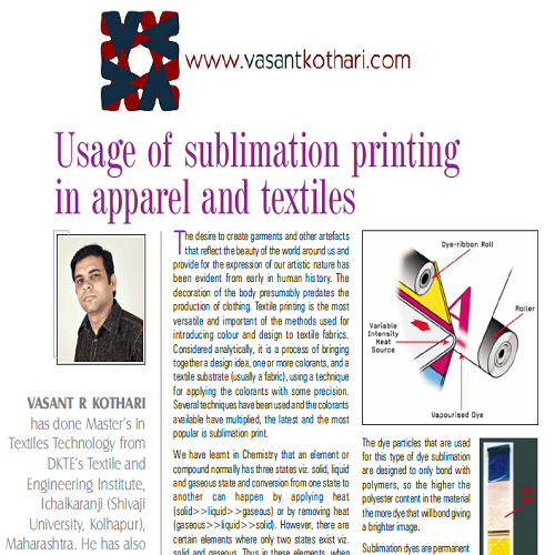 SublimationPrintinApparelTextile